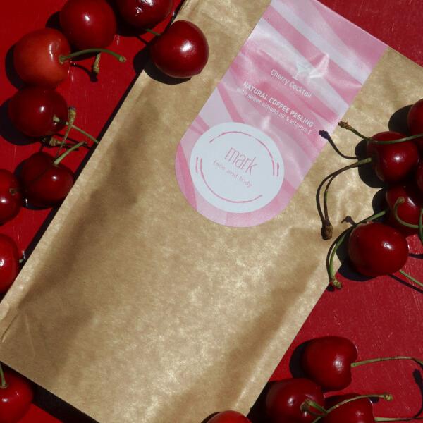 MARK coffee scrub Cherry Cocktail MARK face and body 