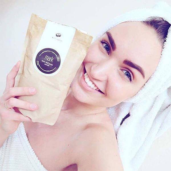 MARK coffee scrub Coconut Scrub Forward Group 