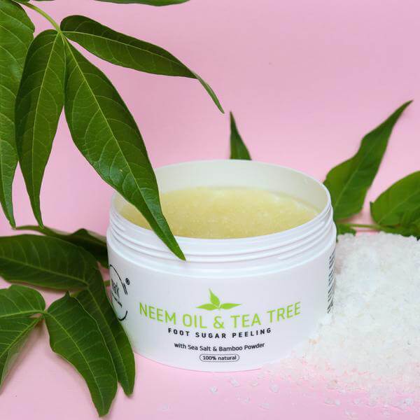 MARK sugar foot scrub Neem & Tea tree oil MARK face and body 